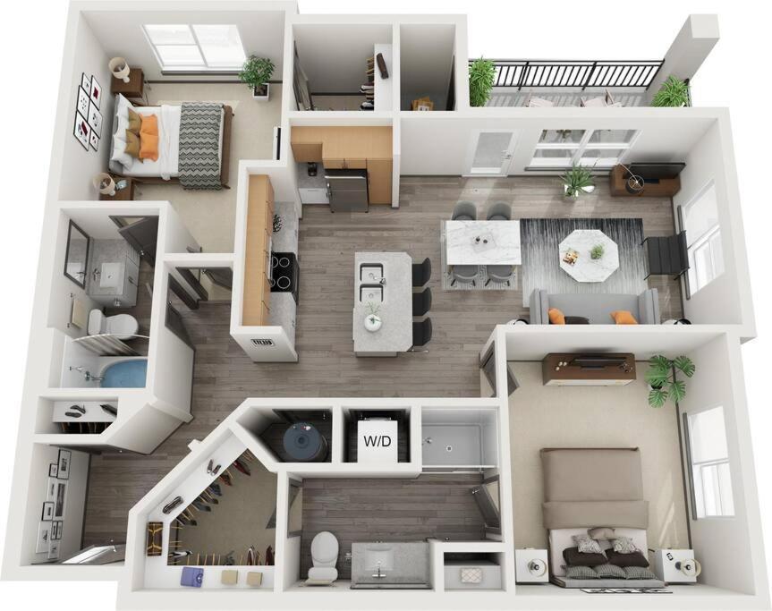 Downtown Augusta Beauty 2 Bed Apt Kültér fotó
